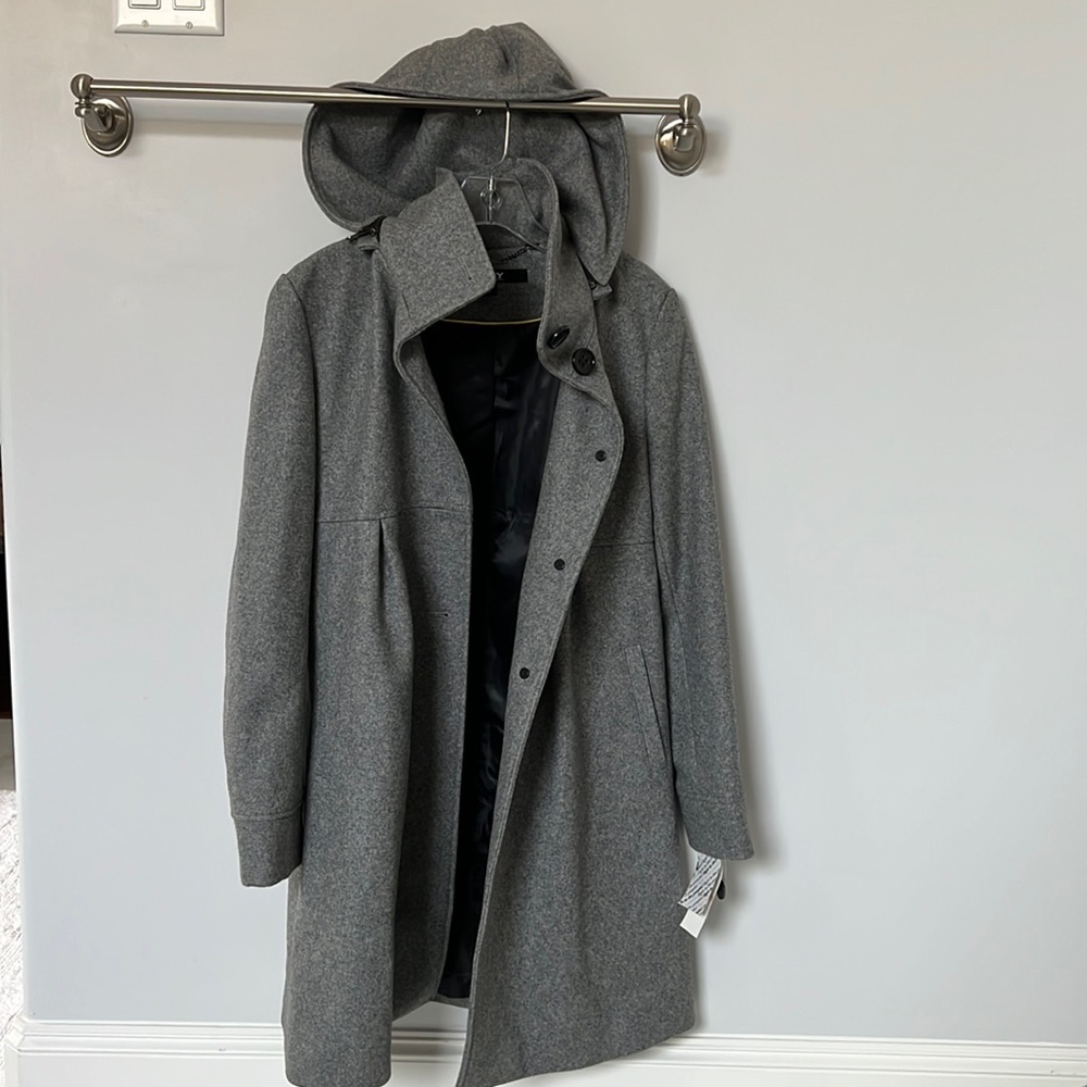 NWT DKNY gray coat